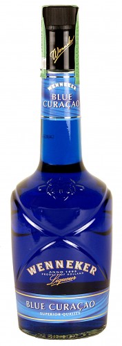 Wenn. Blue Cura��o